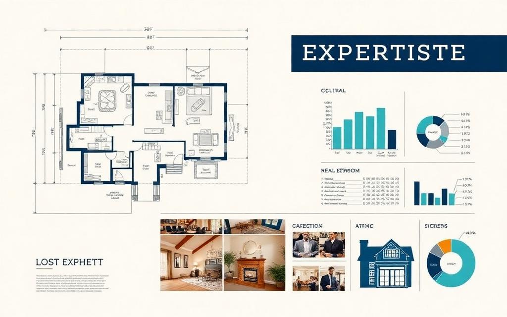 Plan d'expertise — graphiques & photos du bien