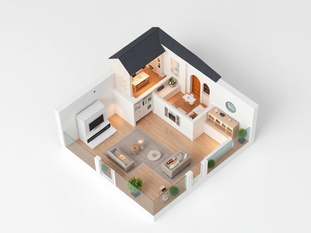 Scan 3D dollhouse — Anvers